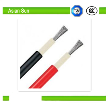 TUV 2 Pfg 1169/08.2007 doble núcleo Solar Cable 4mm